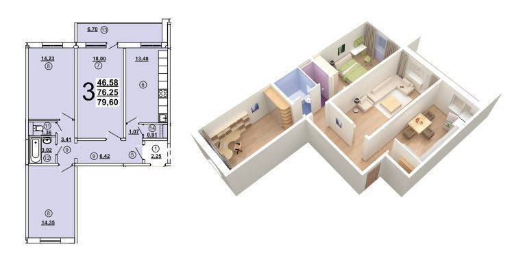 Дизайн однокомнатной квартиры 35м2, 40м2 (90+ фото) | дизайн-проект 1 комнатной средней квартиры