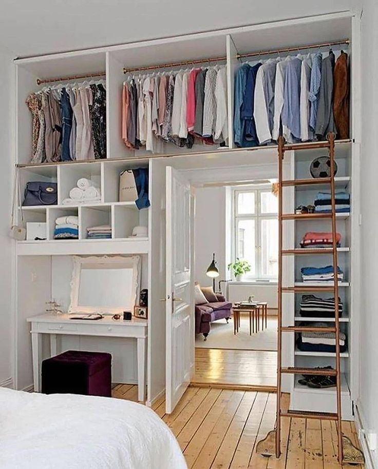 10 идей для хранения вещей в маленькой квартире