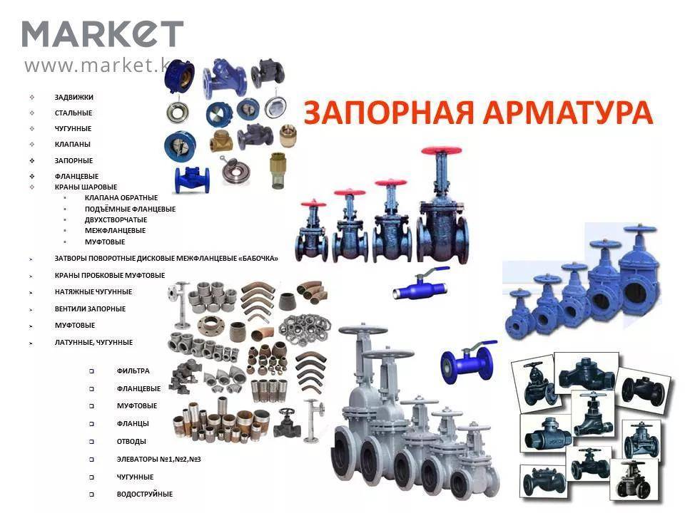 Запорная арматура для отопления: основные виды запорно-регулирующего оборудования