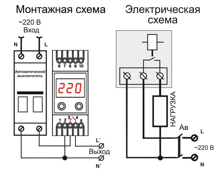 Реле напряжения 220 в для дома: принцип работы, устройство