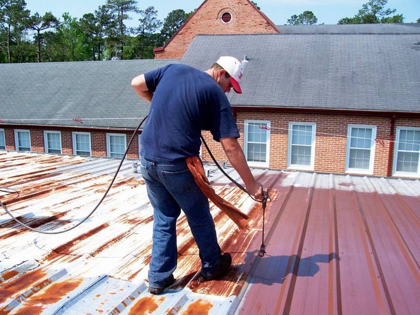 Чем покрасить оцинкованную крышу дома – выбор ЛКМ