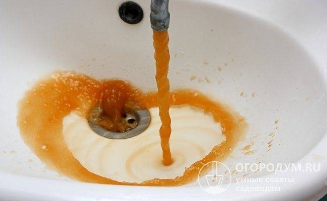 Как провести очистку воды от железа из скважины: 5 этапов приобретения фильтра
