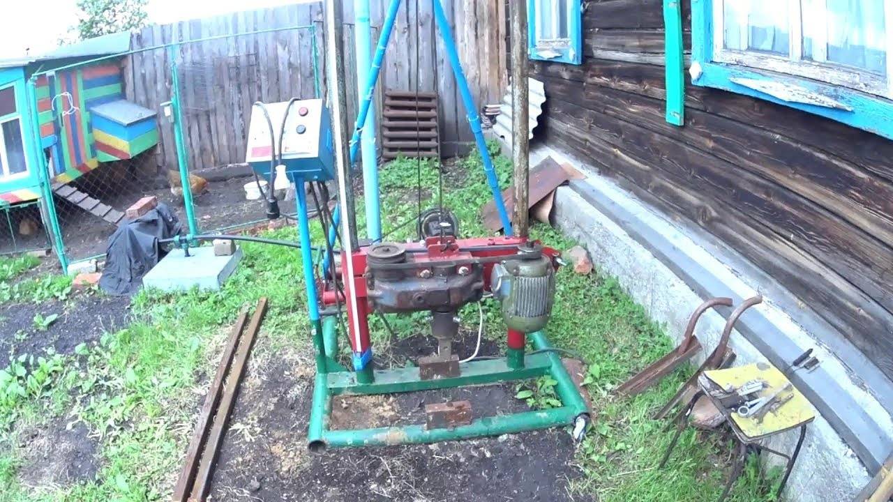 Мастерим своими руками: малогабаритная буровая установка
