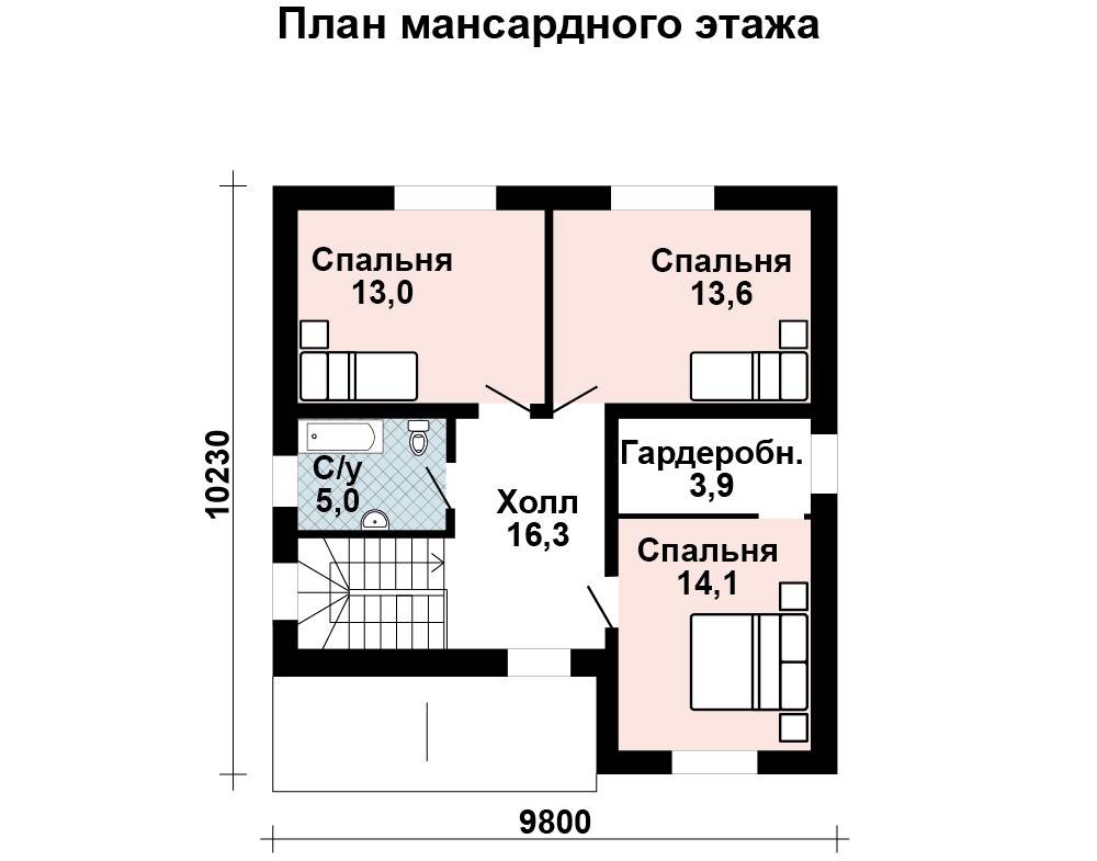 Проект дома а 122