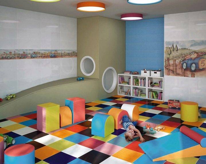 Мягкий пол для детских комнат: описание видов и критерии выбора
