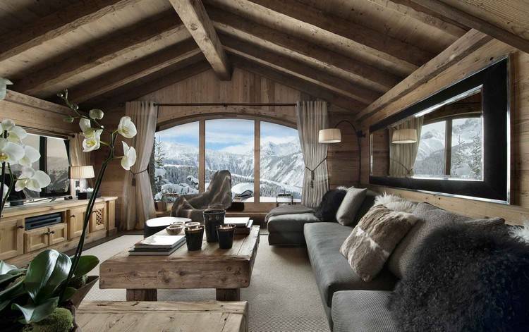 Интерьер в стиле шале: альпийская романтика в современном доме