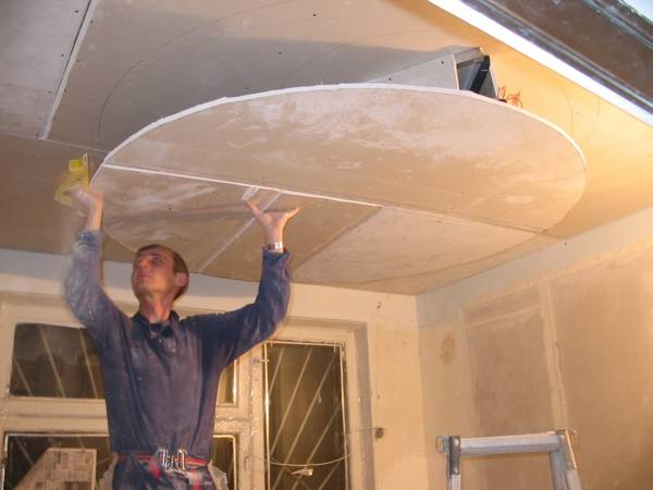 Как делать потолок из гипсокартона своими руками — подробная пошаговая инструкция монтажа с фото и видео! - мужик в доме.ру