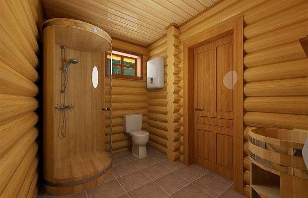 75 современных идей дизайна ванной комнаты в деревянном доме