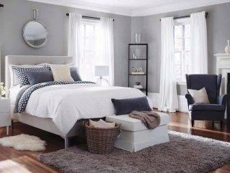Ковер в спальню: палас под кровать, фото красивого дизайна интерьера