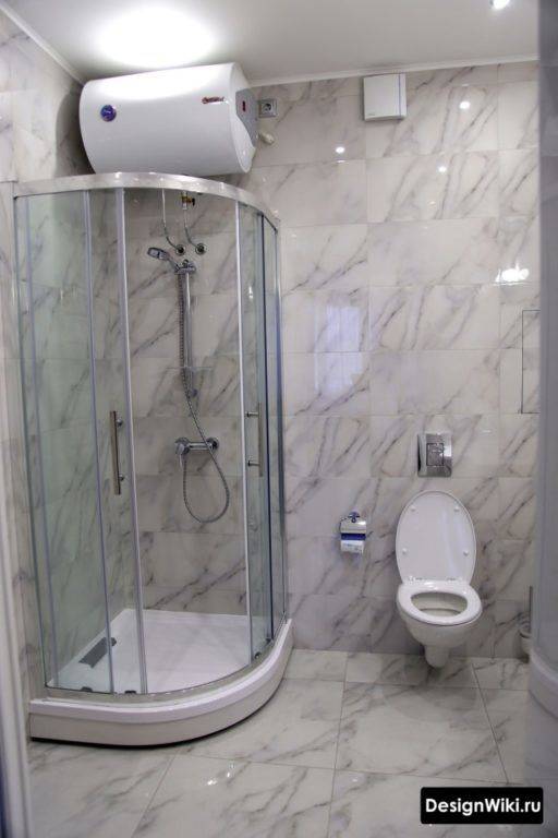 Дизайн ванной комнаты с душем: 75 вариантов оформления