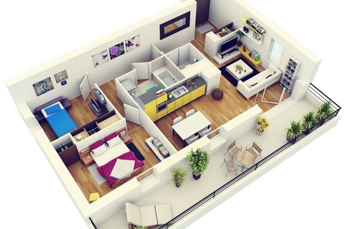 Дизайн и планировка квартиры