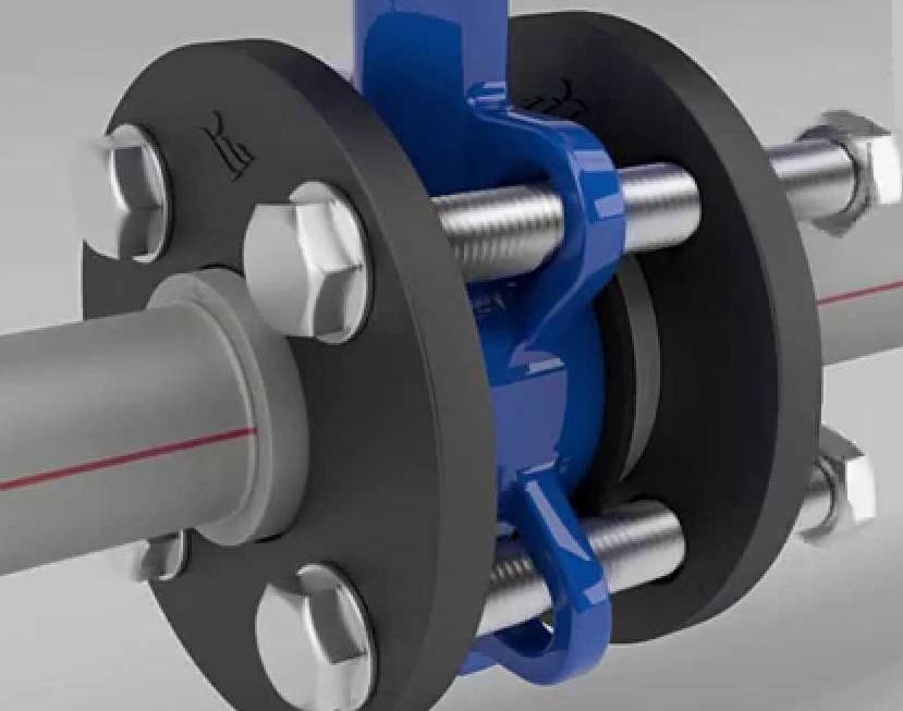 Соединенные муфты. Межфланцевый затвор монтаж. Крепеж фланцевых соединений трубопроводов. Затвор дисковый межфланцевый соединение. Фланцевое соединение труба затвор.