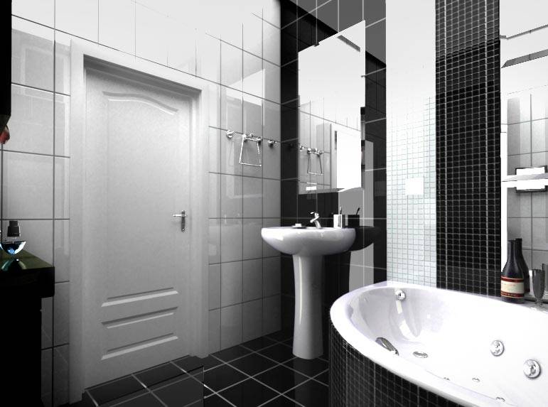 Белая плитка в ванной: особенности использования и комбинации с другими тонами