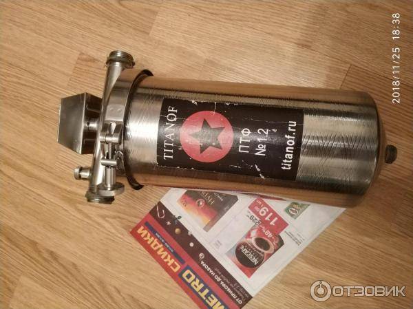 Титановый фильтр (titanof) для воды: отзывы, принцип работы, характеристики