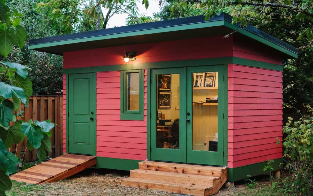 Как построить каркасный сарай