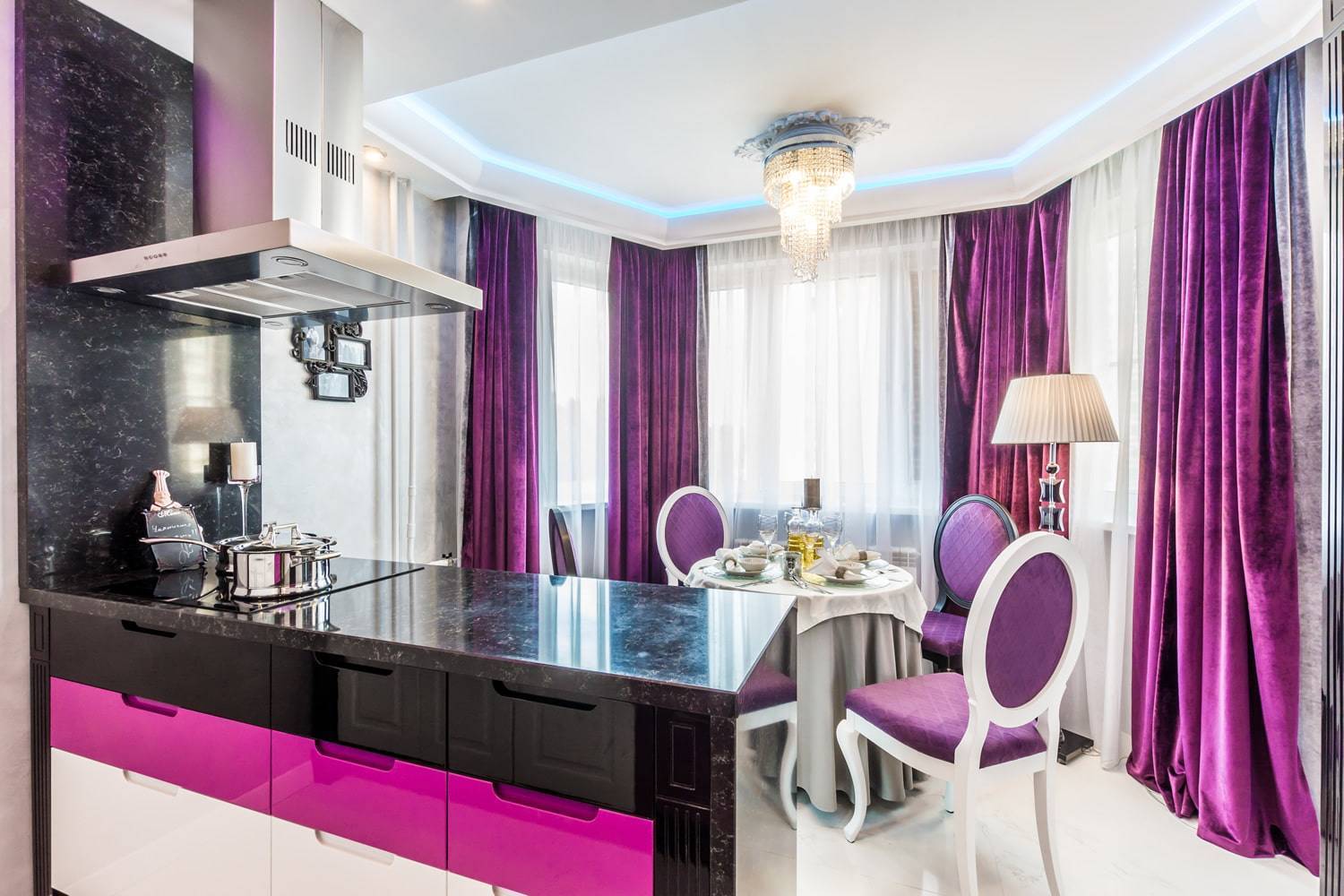 Ламбрекены для кухни: разновидности, стили, 100+ реальных фото