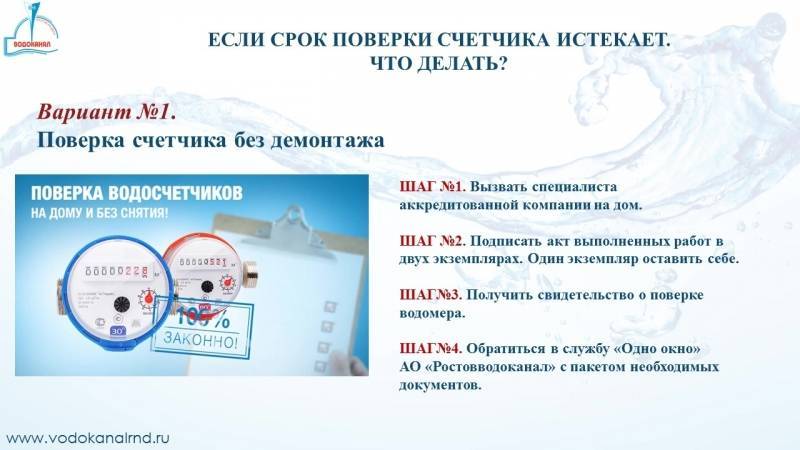 Какой срок службы у счетчиков горячей и холодной воды?