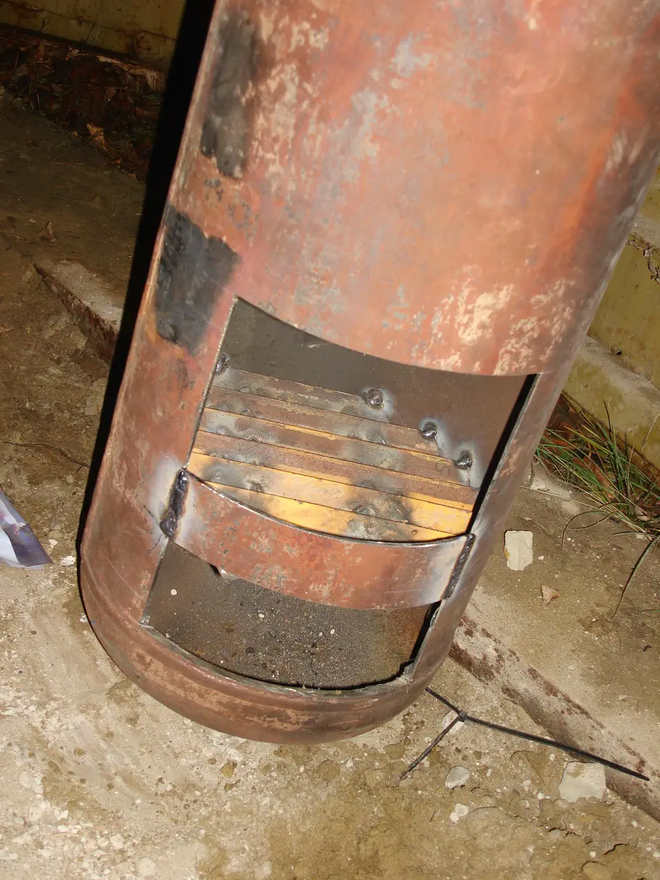 Печь из газового баллона