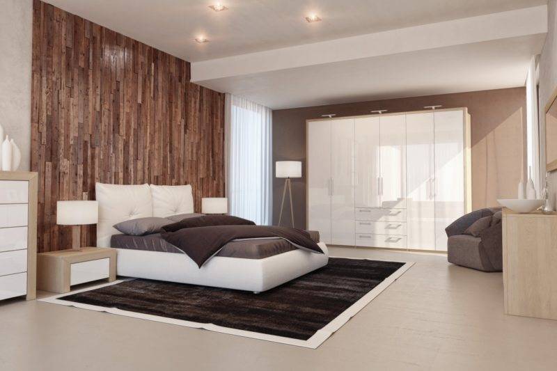 Спальня в стиле модерн - красивый и современный вариант дизайна!