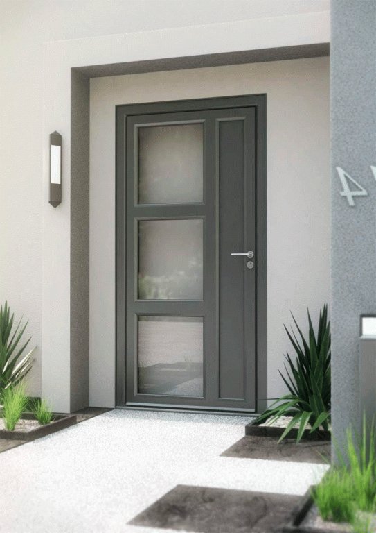 Входные металлопластиковые двери, нюансы применения в частном доме