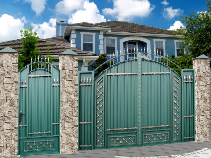 Как выбрать въездные ворота для дома: правила выбора и лучшие модели ворот