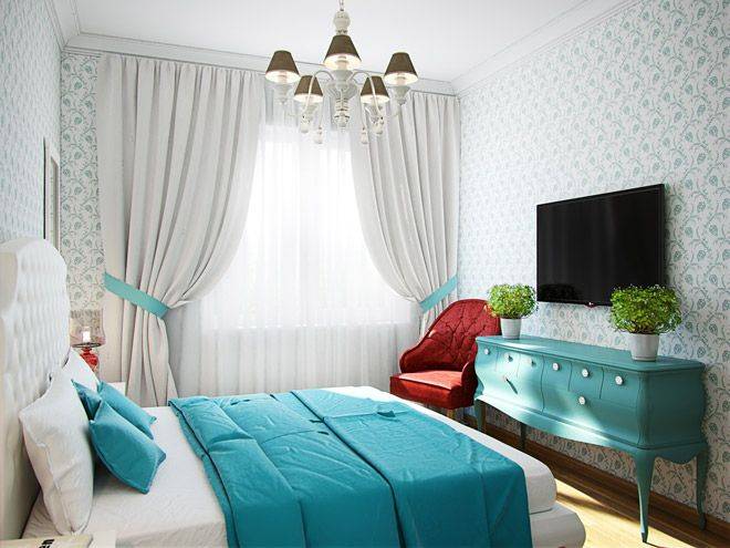 Интерьер узкой спальни – стиль и комфорт - 44 фото примера
