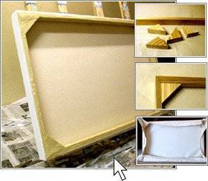 Рамка для картины: изготовление из дерева (простой и усиленной), плинтуса, двп, картона