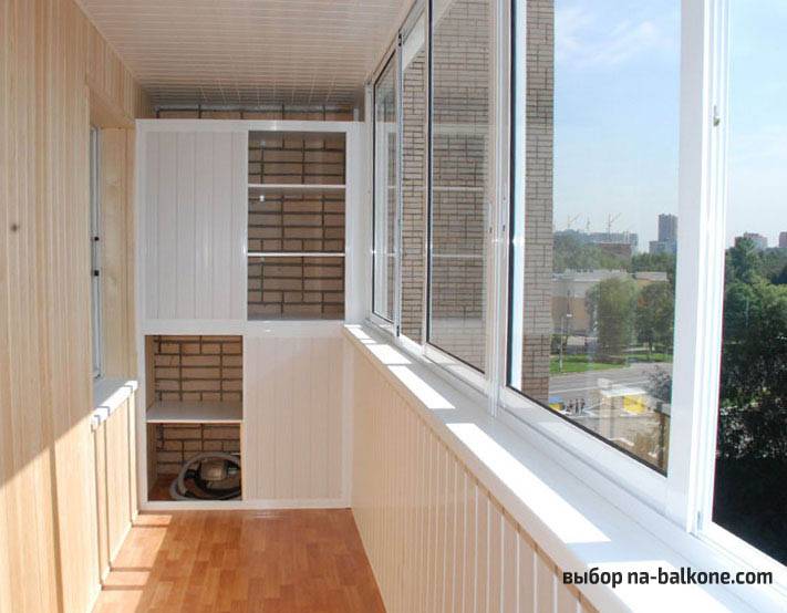 Отделка балконов и лоджий,внешняя и внутренняя - фото примеров