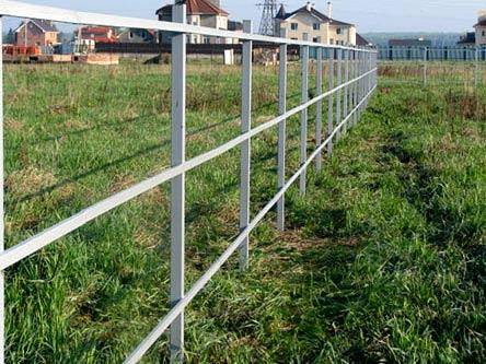 Установка столбов для забора без бетонирования