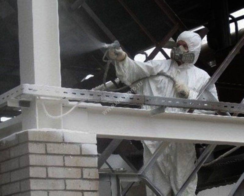 Где и как используется огнезащитная краска