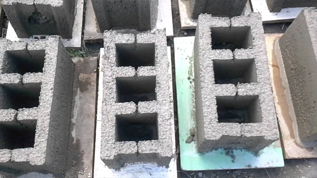 Из чего делают шлакоблок: станок для производства и изготовление