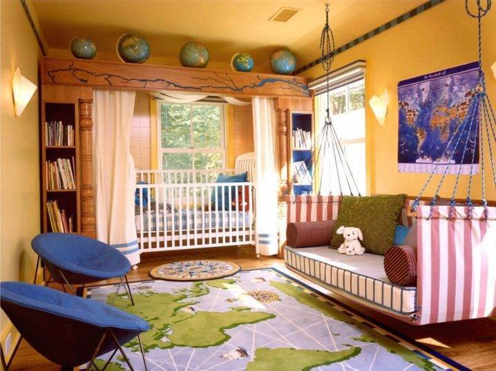 Ковер в детскую комнату, выбор - фото примеров