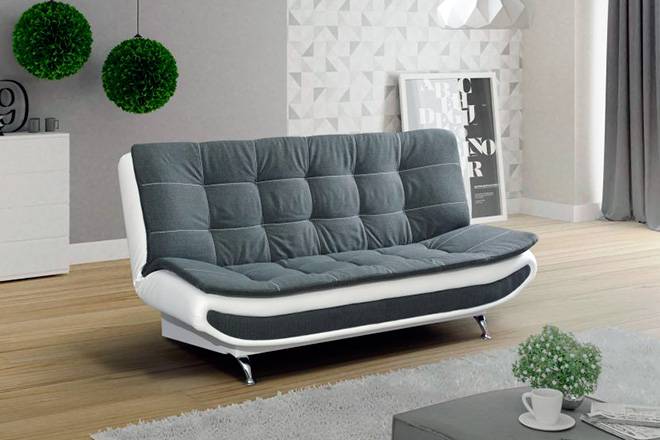 Клик-кляк (80 фото): что за механизм трансформации у дивана, размеры, как раскладывается, маленький в интерьере, отзывы