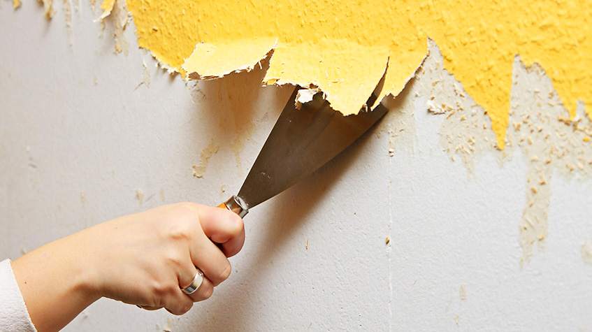 Как снять краску с бетонной стены: способы удаления старого покрытия с бетона (видео)