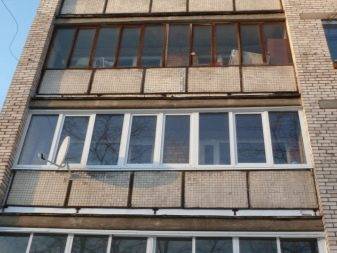 Разновидности лоджий и балконов