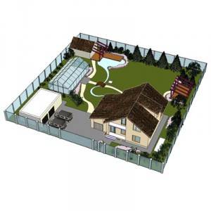 Ландшафтный дизайн участка 20 соток (56 фото): планировка земельного участка с домом, баней и гаражом