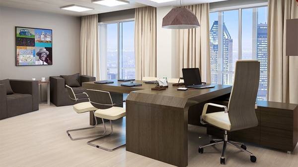 Дизайн интерьера офиса, планировка - фото примеров