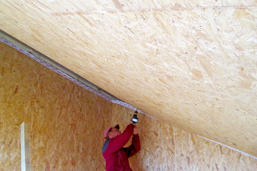 Как правильно обшить потолок осб-плитами: пошаговая инструкция