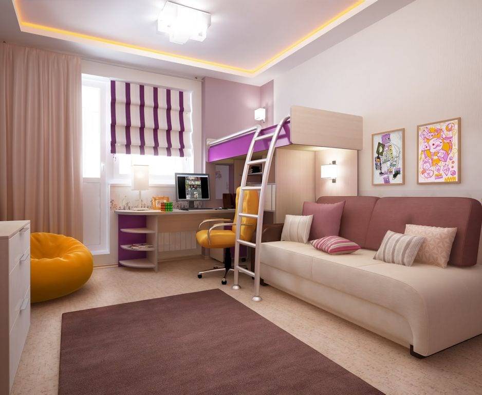 Как зонировать комнату для родителей и ребенка