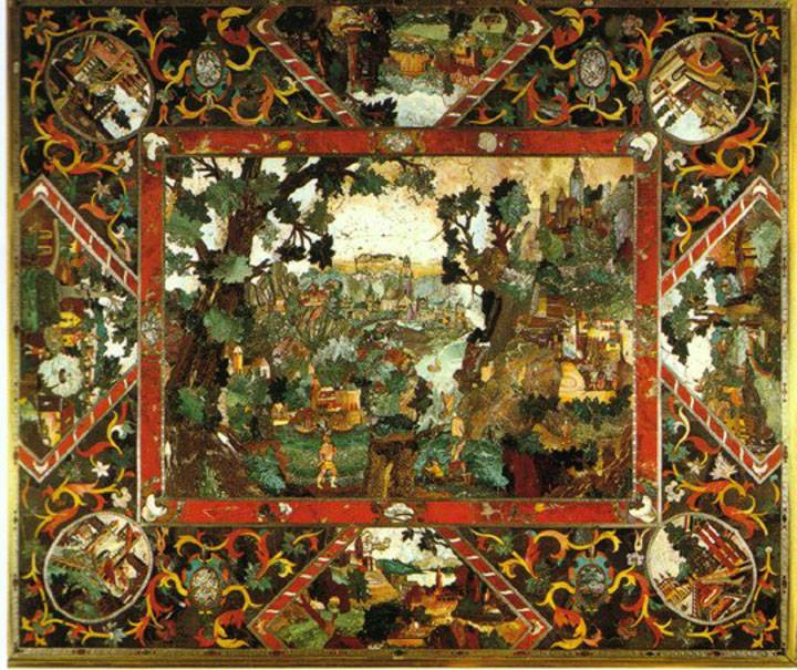 Флорентийская мозаика (38 фото): история происхождения и техника изготовления изделий из камня и цветного стекла
