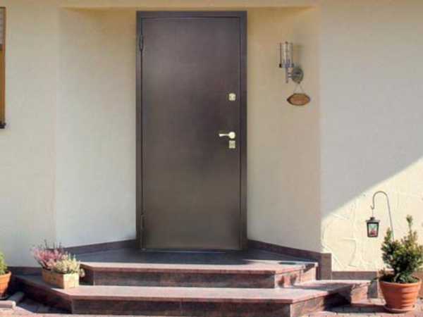 Входные двери в частный дом (120 фото): металлические, деревянные, пластиковые