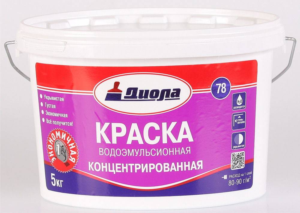 Акриловая вододисперсионная краска: характеристики, применение