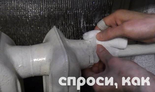 Заделать текущую трубу: подробные инструкции