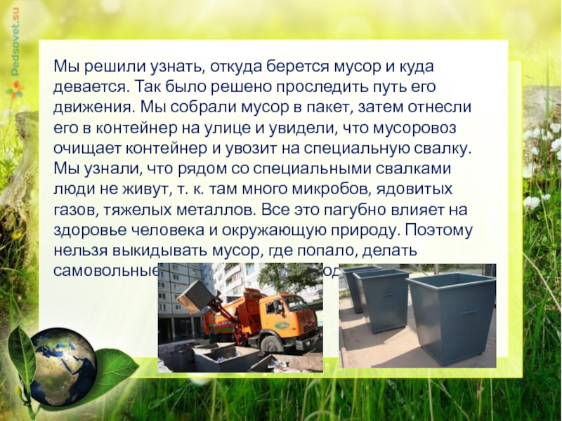 Мусор в саду и как с ним справиться