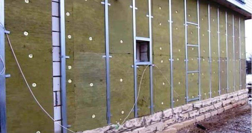 Технология утепления дома из пеноблоков