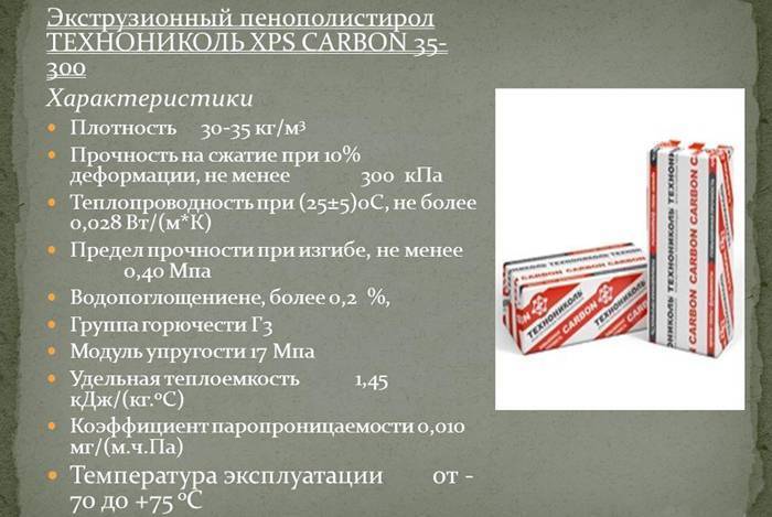 Экструзионный (экструдированный) пенополистирол технониколь