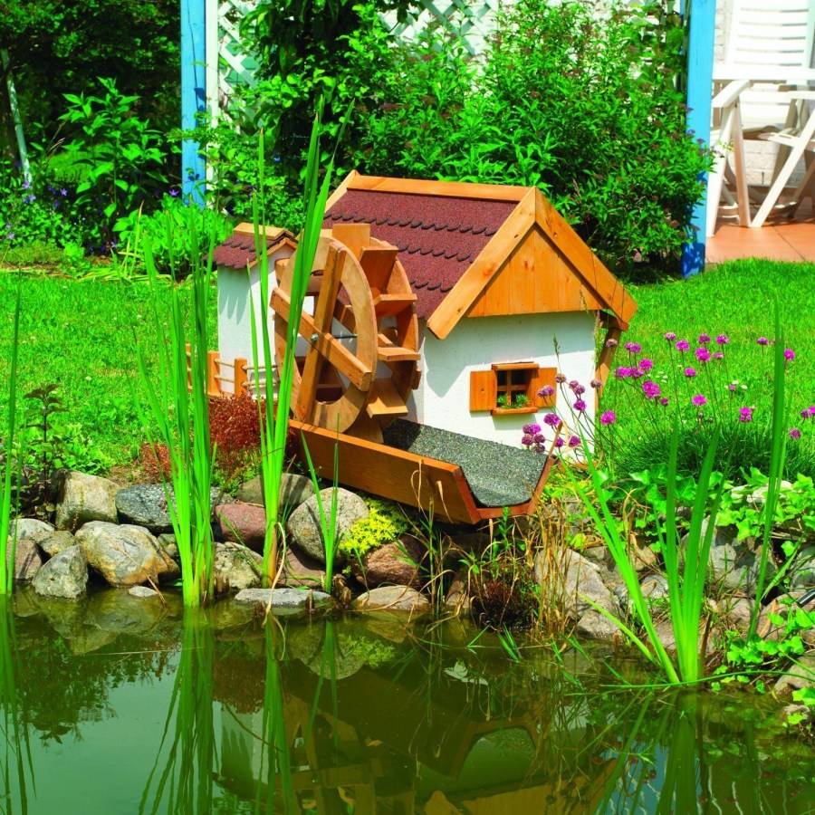Декоративная мельница своими руками для сада: как сделать из дерева, фото, картинки и чертежи, пошаговая инструкция как построить