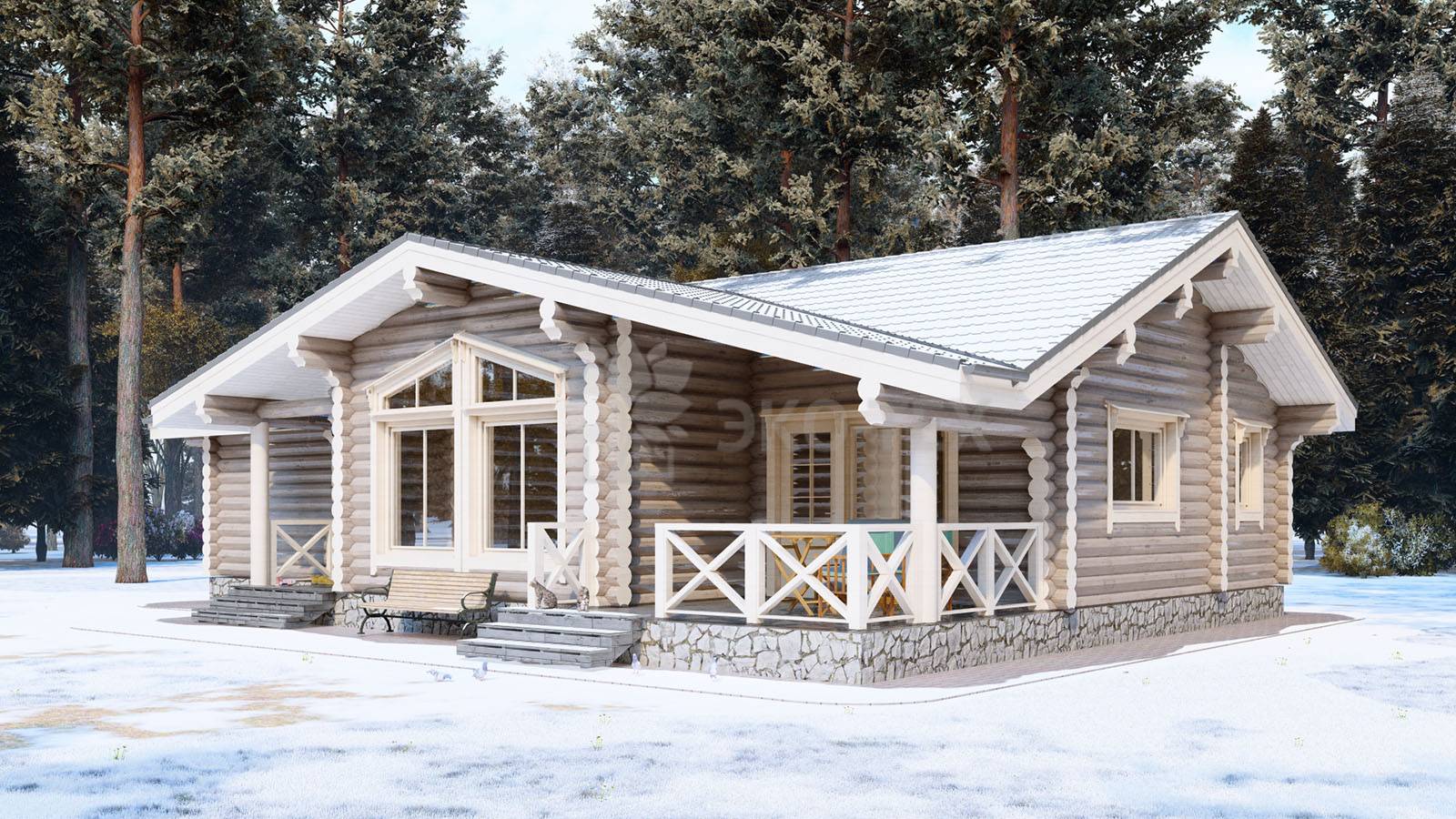 Дизайн внутри деревянного дома из бревна (68 фото): создаем интерьер в бревенчатом и оцилиндрованном домах с перегородками в светлых тонах
