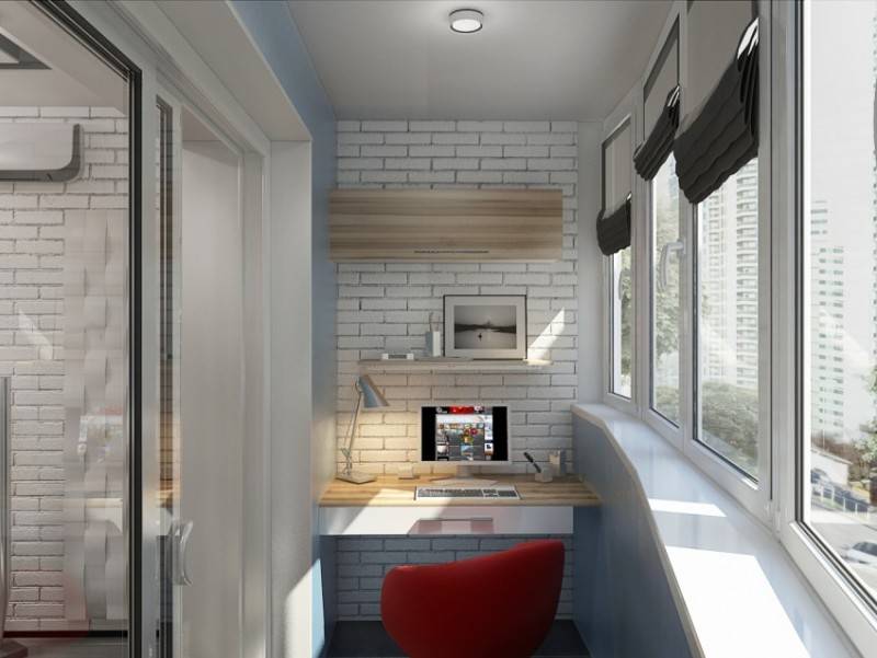 Дизайн комнаты с балконом: особые решения