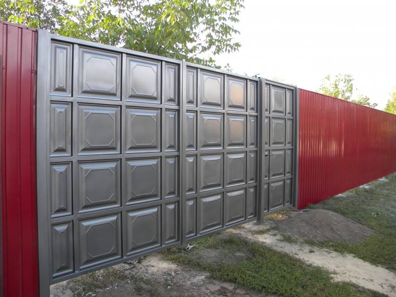 Чертежи и размеры подъемных гаражных ворот, как сделать их своими руками